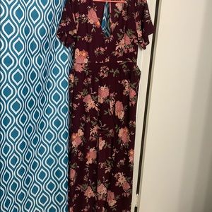 Floral Romper Dress